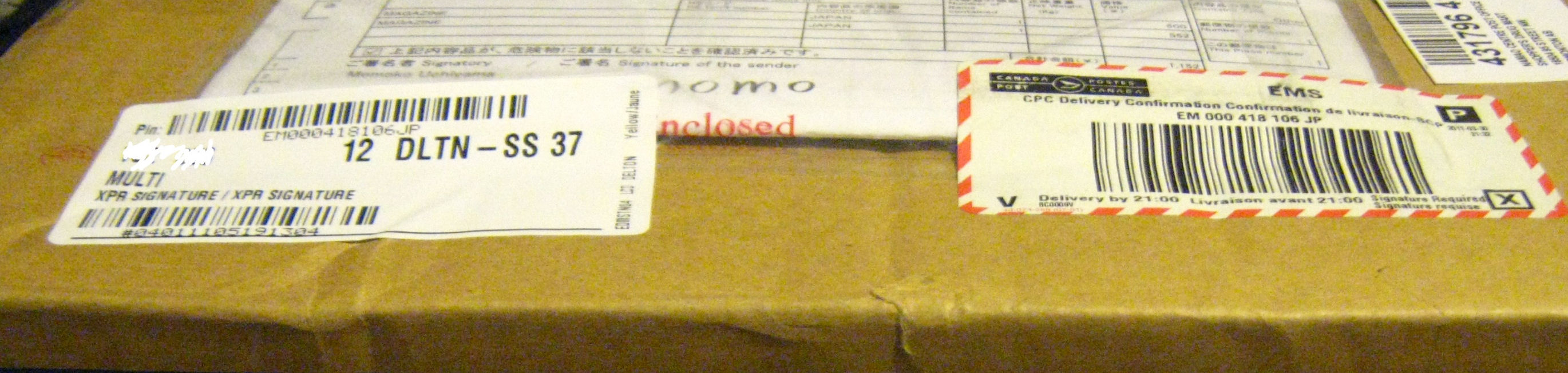 Carrier service and package freight ETS Logistics